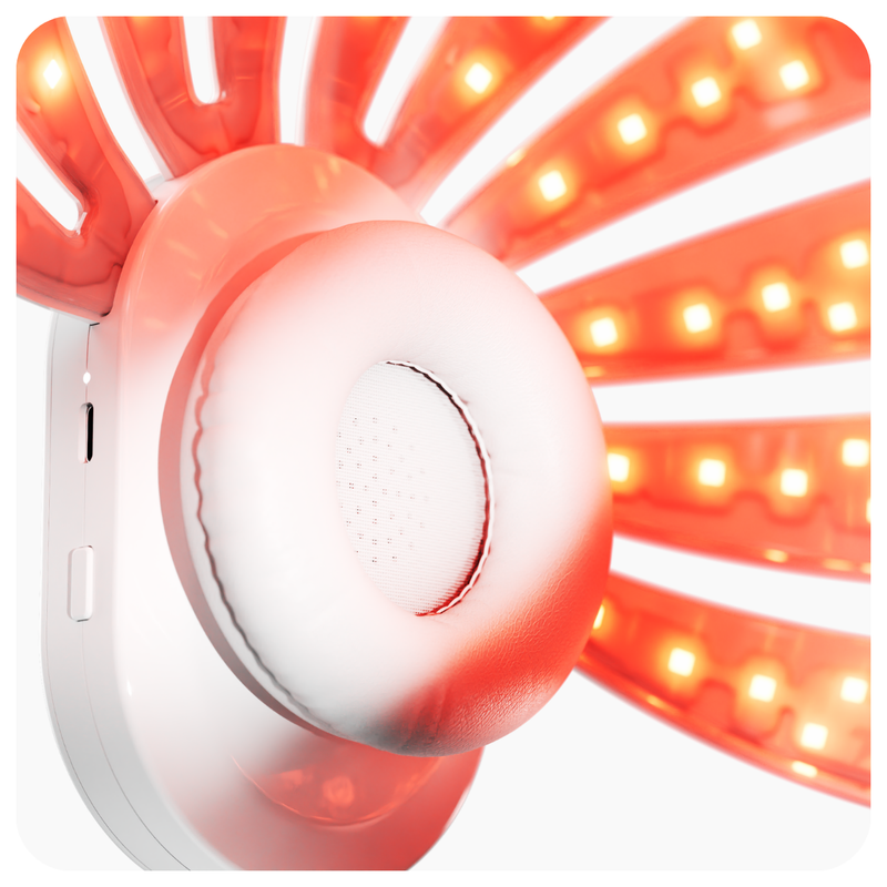 Casque LED repousse cheveux