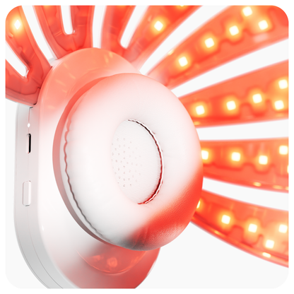 Casque LED repousse cheveux